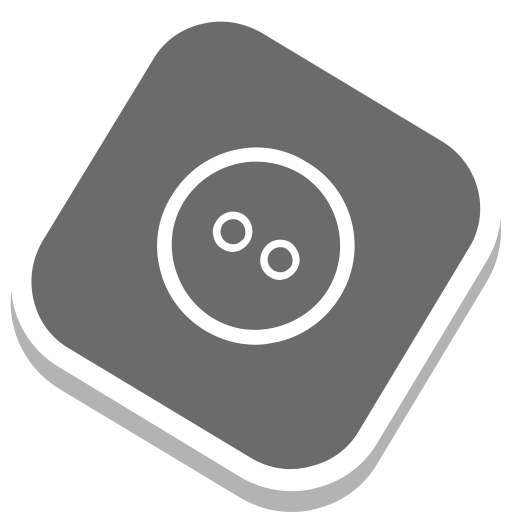 botón de tela Generic color fill icono