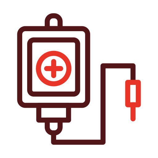 Blood transfusion Generic color outline icon