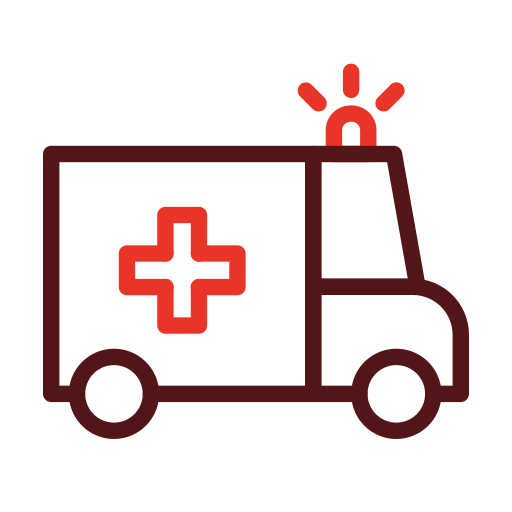 Ambulance Generic color outline icon