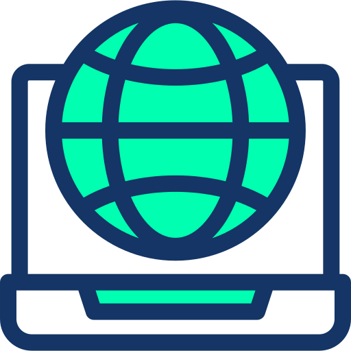 Cyberspace Generic color lineal-color icon