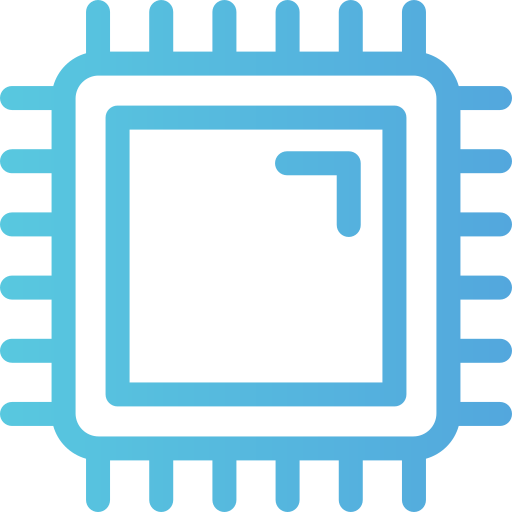 circuito Generic gradient outline icona