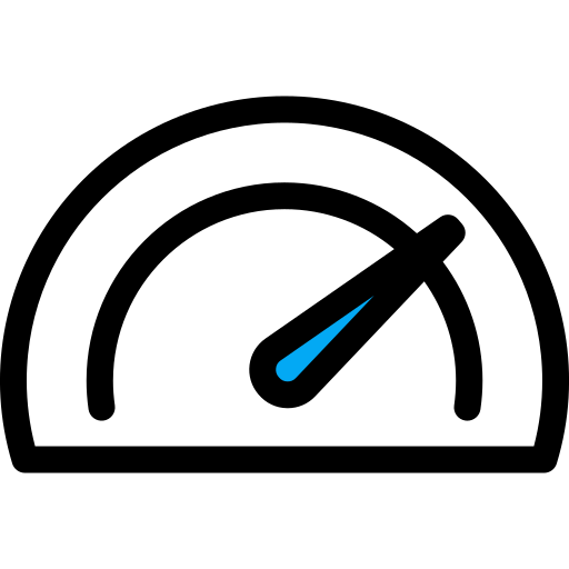 geschwindigkeit Generic color lineal-color icon