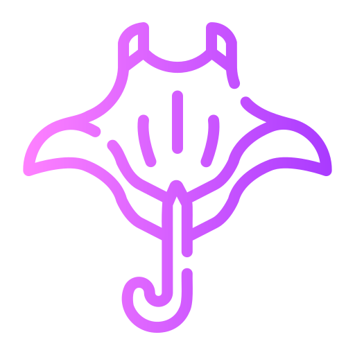 Manta ray Generic gradient outline icon