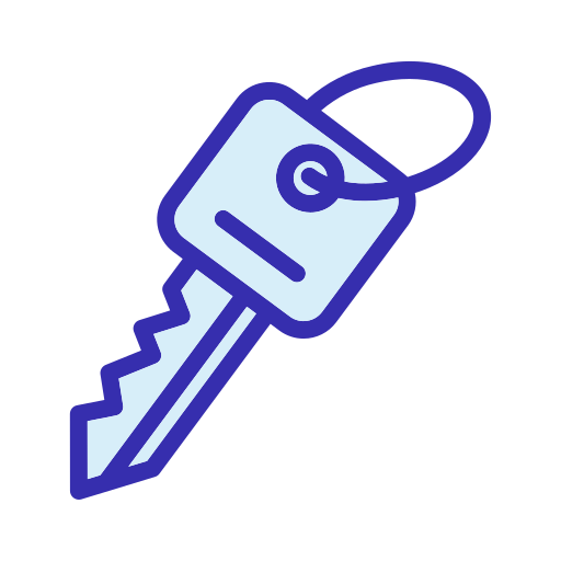 Key room Generic color lineal-color icon