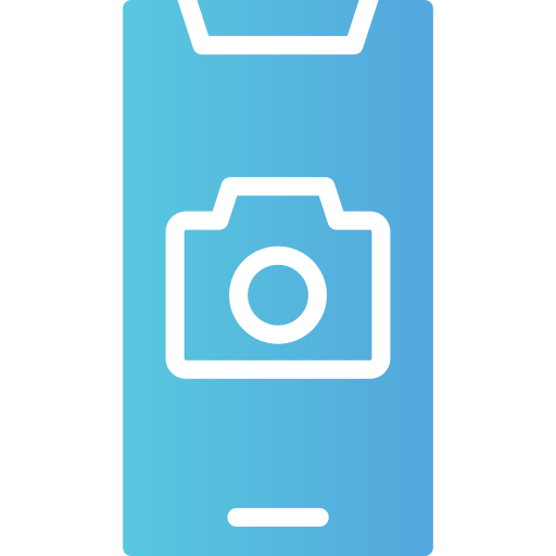 selfie Generic gradient fill ikona