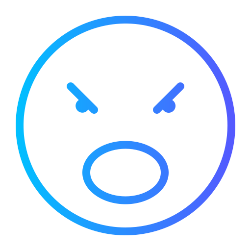 Shouting Generic gradient outline icon