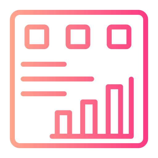 dashboard Generic gradient outline icoon