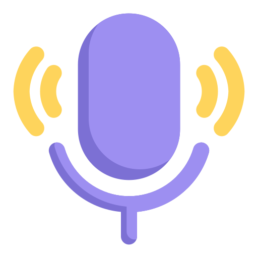 podcast Generic color fill Ícone