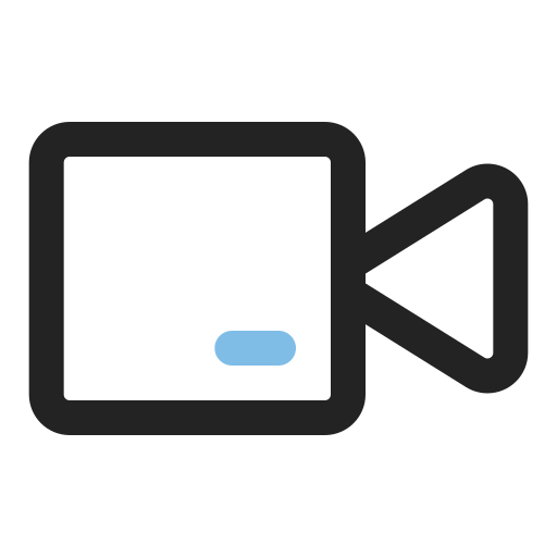 video Generic color outline icono