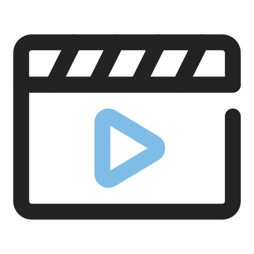 Clapperboard Generic color outline icon