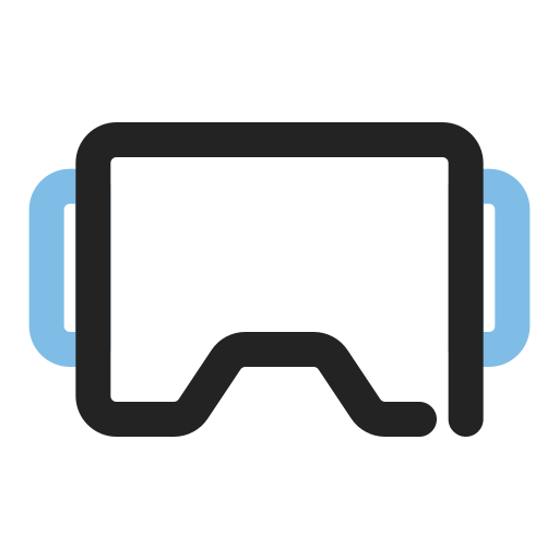 vidrio de realidad virtual Generic color outline icono