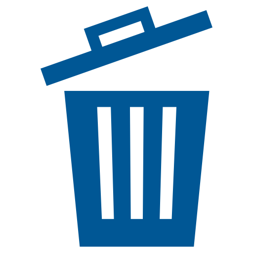 Trash Generic color fill icon