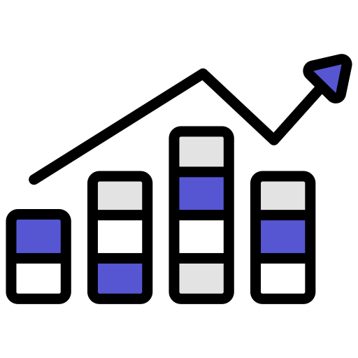 estadísticas Generic color lineal-color icono