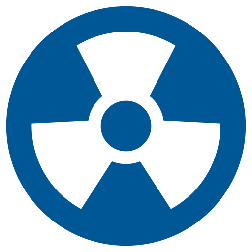 radioaktywny Generic color fill ikona