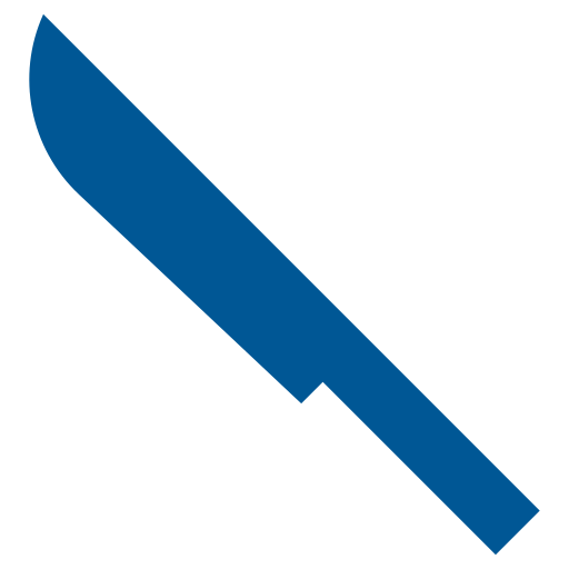 nóż Generic color fill ikona
