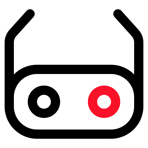 okulary 3d Generic color outline ikona