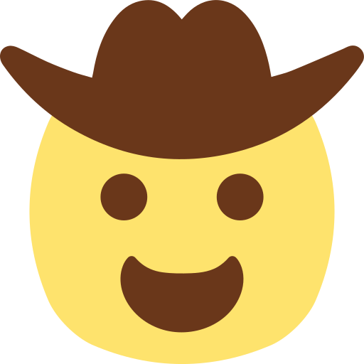 cowboy Generic color fill icon