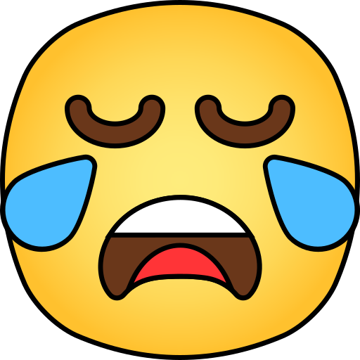 Crying Generic gradient lineal-color icon