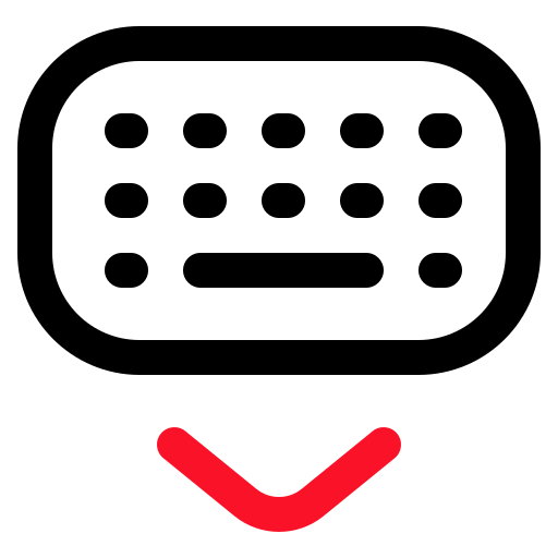 キーボード Generic color outline icon
