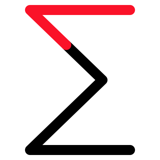 sigma Generic color outline icono