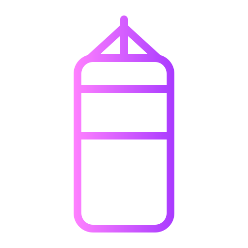 Boxing bag Generic gradient outline icon