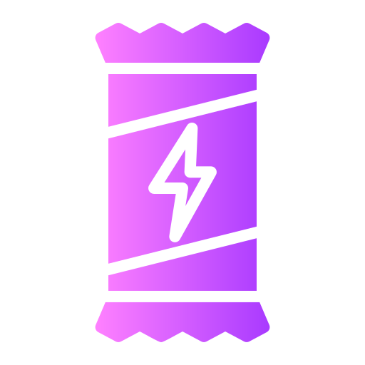 baton energetyczny Generic gradient fill ikona
