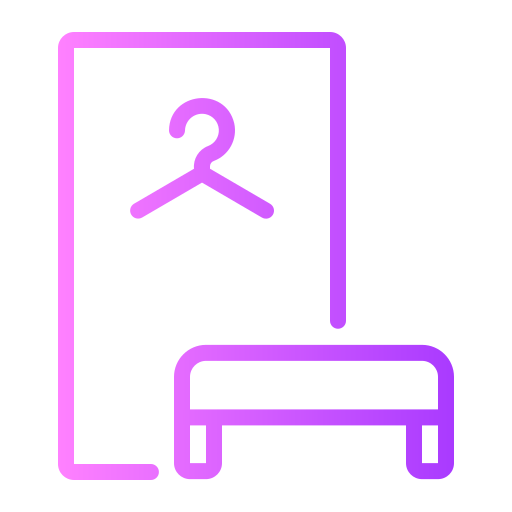 Changing room Generic gradient outline icon