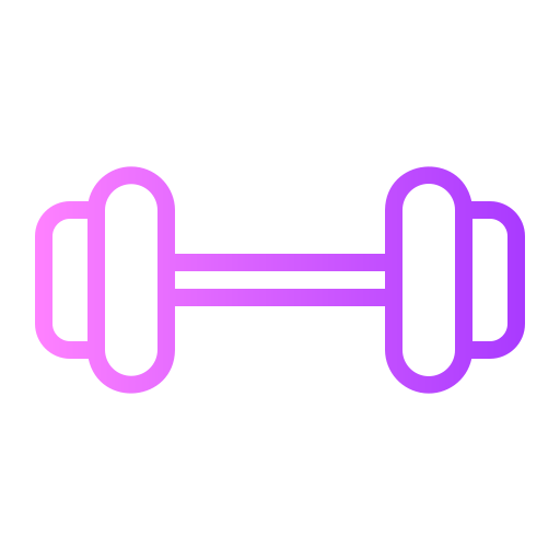 Dumbell Generic gradient outline icon