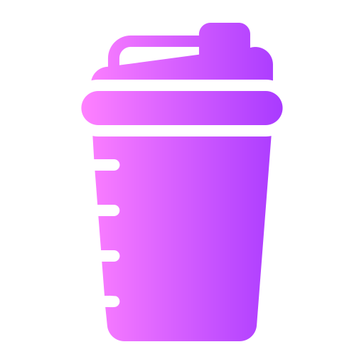 Protein shake Generic gradient fill icon
