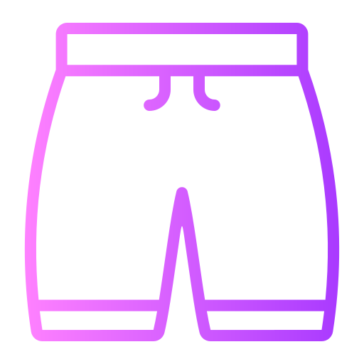 shorts Generic gradient outline Icône