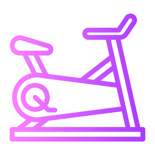 Stationary bike Generic gradient outline icon