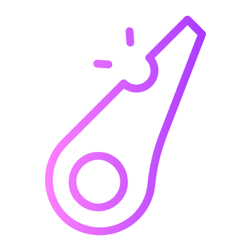 Whistle Generic gradient outline icon