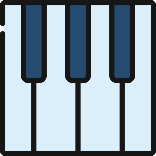 piano Juicy Fish Soft-fill icoon