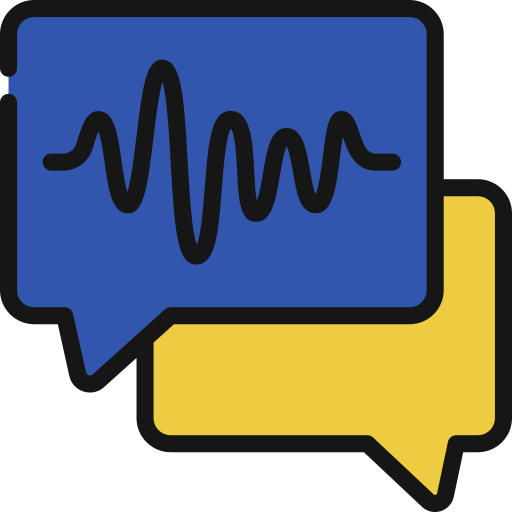 Voice message Juicy Fish Soft-fill icon