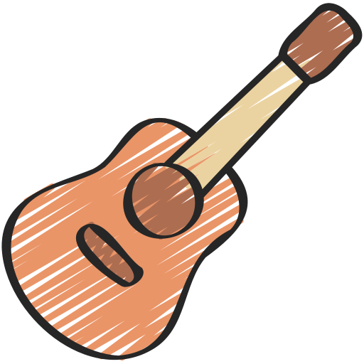 Acoustic guitar Juicy Fish Sketchy icon