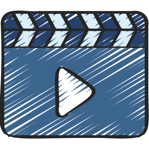 Clapper board Juicy Fish Sketchy icon