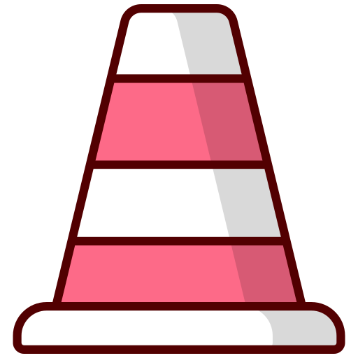cono de trafico Generic color lineal-color icono