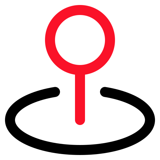 맵 포인트 Generic color outline icon