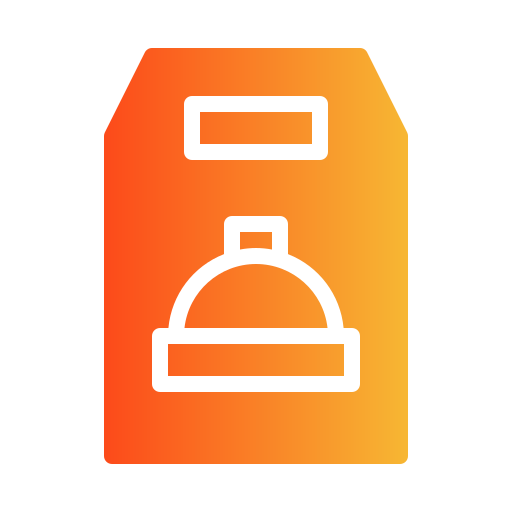 Food pack Generic gradient fill icon