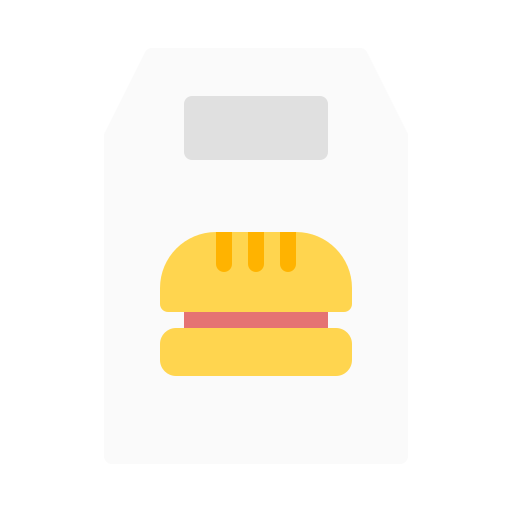 voedselpakket Generic color fill icoon