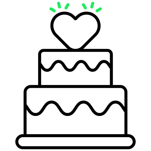 케이크 Generic color outline icon