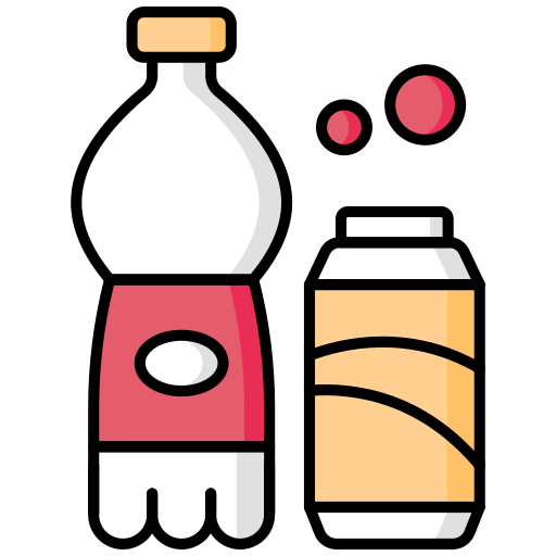 Безалкогольные напитки Generic color lineal-color иконка