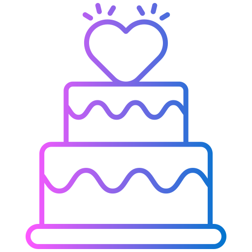Торт Generic gradient outline иконка