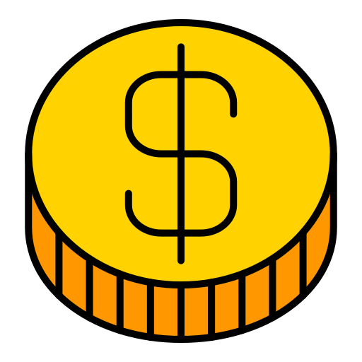 dollar Generic color lineal-color icon