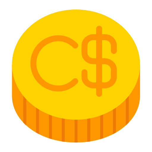 kanadischer dollar Generic color fill icon