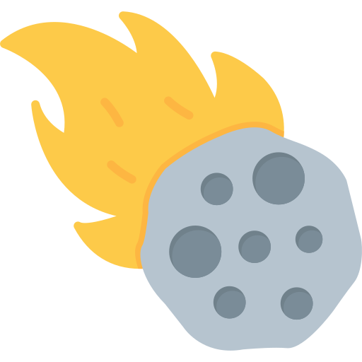 meteor Generic color fill icon