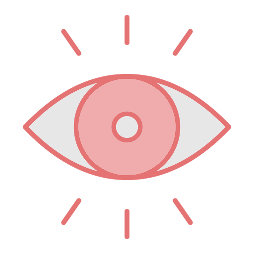 Eye Generic color lineal-color icon