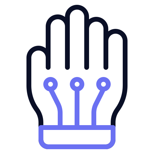 vr-handschoenen Generic color outline icoon
