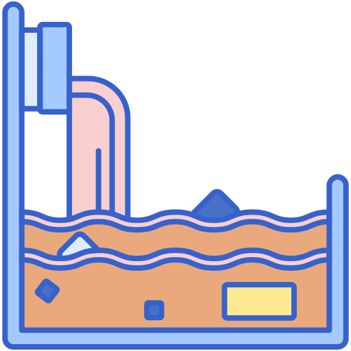 zanieczyszczenie wody Generic color lineal-color ikona