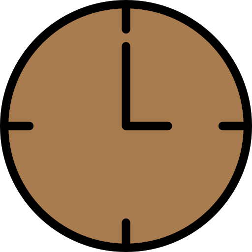 zegar ścienny Phatplus Lineal Color ikona